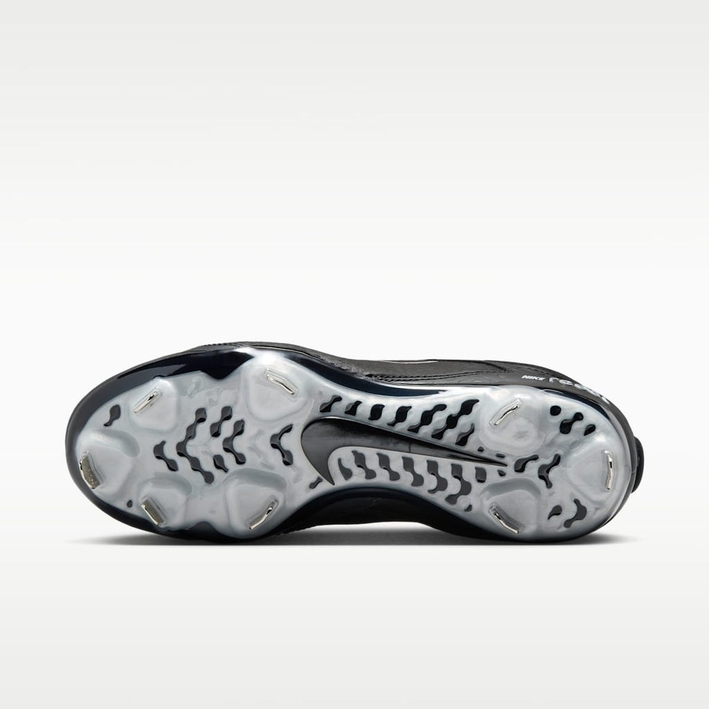 Nike Hyperdiamond 4 Elite Women's Softball Cleats - Black/Iron Grey/Pure Platinum