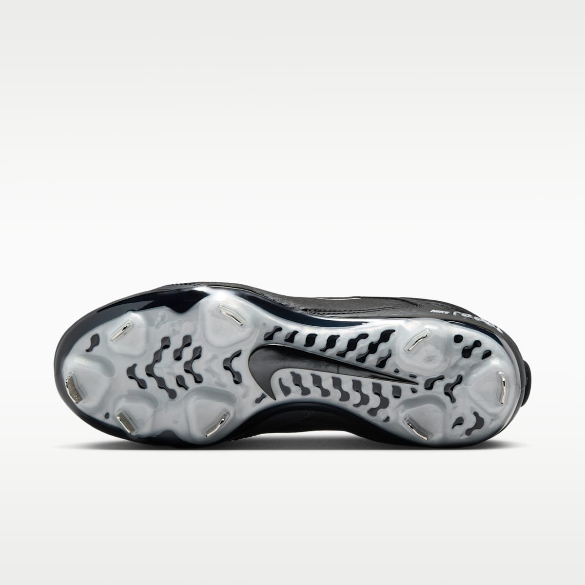 Nike Hyperdiamond 4 Elite Women's Softball Cleats - Black/Iron Grey/Pure Platinum
