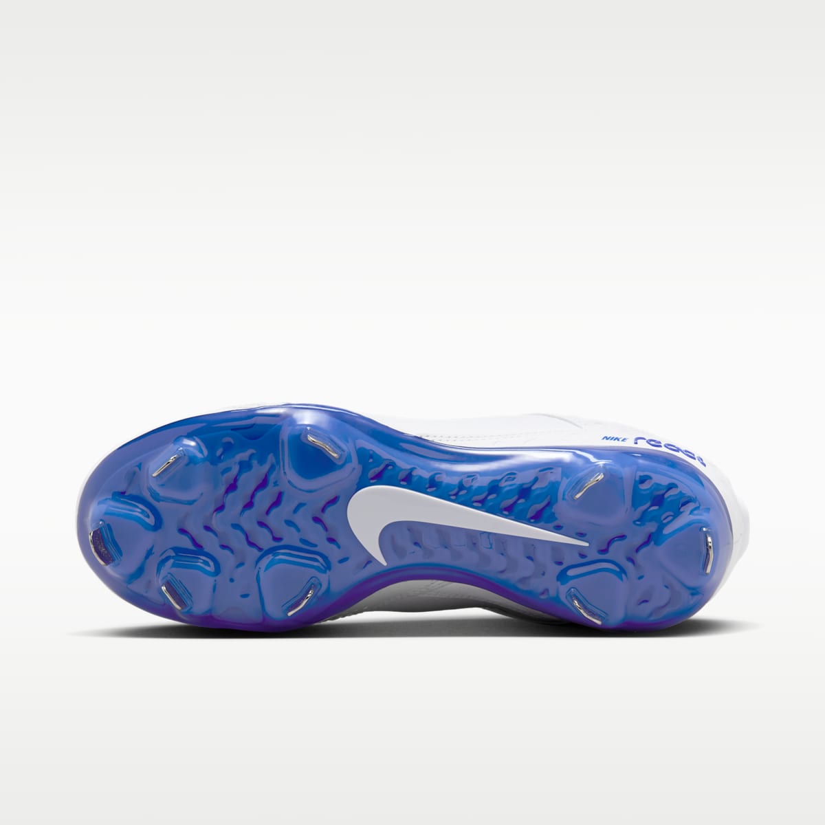 Nike Hyperdiamond 4 Elite Women's Softball Cleats - White/Pure Platinum/Hyper Royal