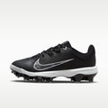 Nike Hyperdiamond 4 Pro MCS Women's Softball Cleats - Black/Pure Platinum/White - Image 1