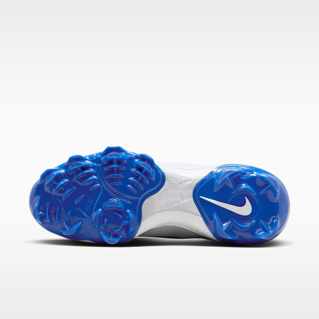 Nike Hyperdiamond 4 Pro MCS Women's Softball Cleats - White/Pure Platinum/Hyper Royal