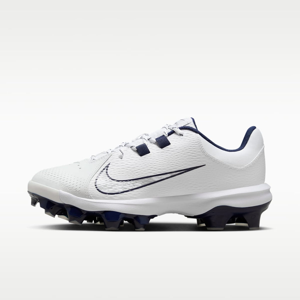 Nike Hyperdiamond 4 Pro MCS Women's Softball Cleats - White/Pure Platinum/Midnight Navy - Image 1