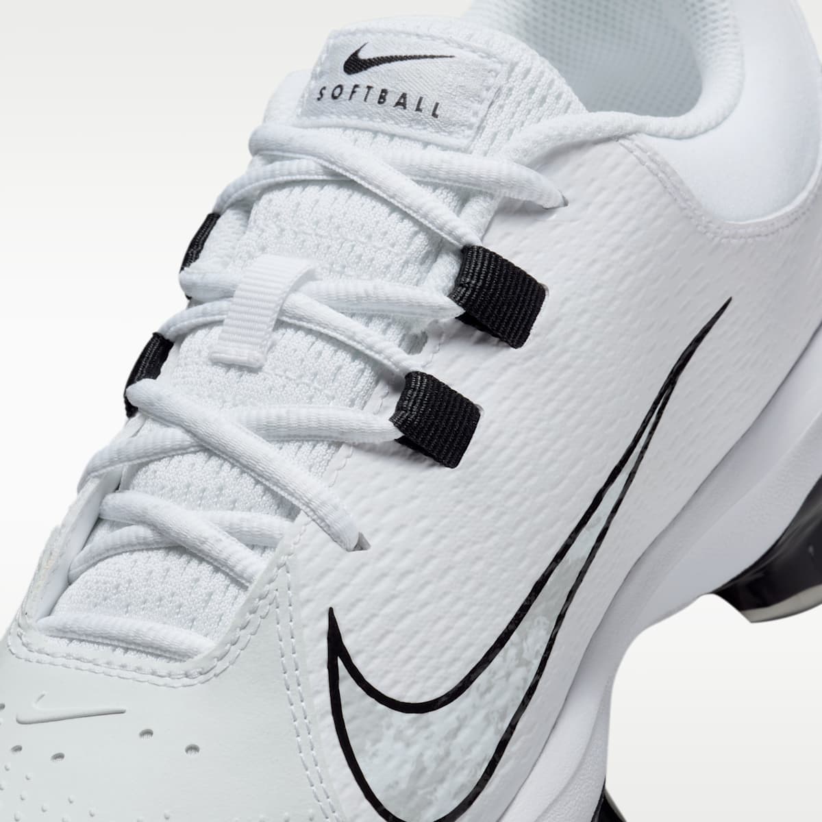 Nike Hyperdiamond 4 Pro MCS Women's Softball Cleats - White/Pure Platinum/Black