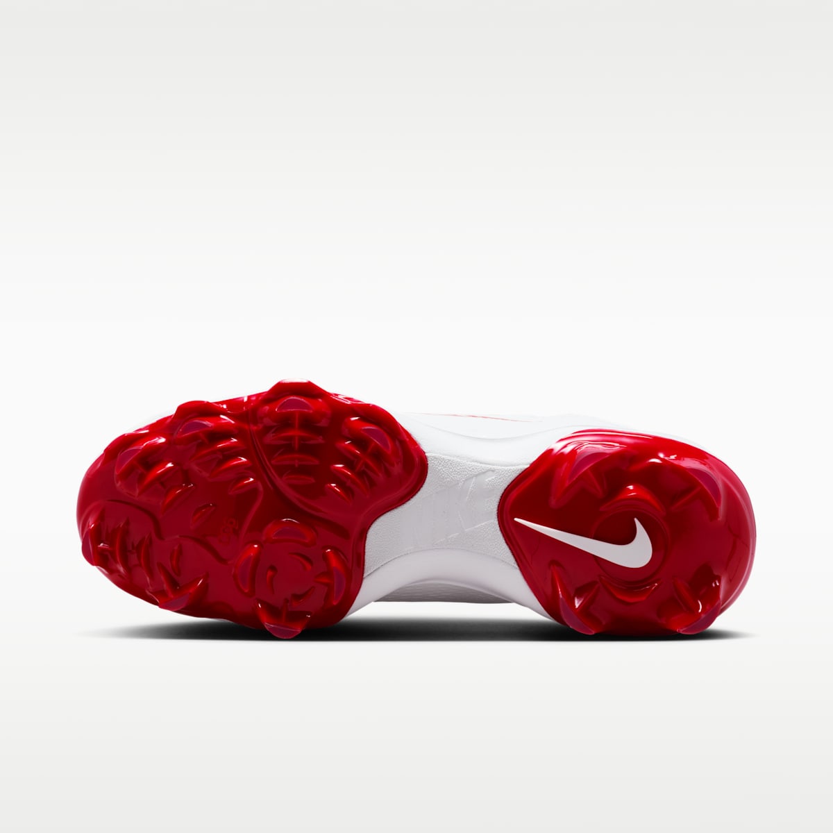 Nike Hyperdiamond 4 Pro MCS Women's Softball Cleats - White/Pure Platinum/University Red