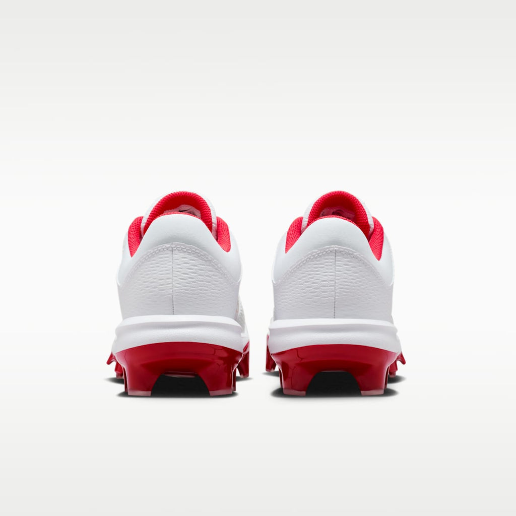 Nike Hyperdiamond 4 Pro MCS Women's Softball Cleats - White/Pure Platinum/University Red