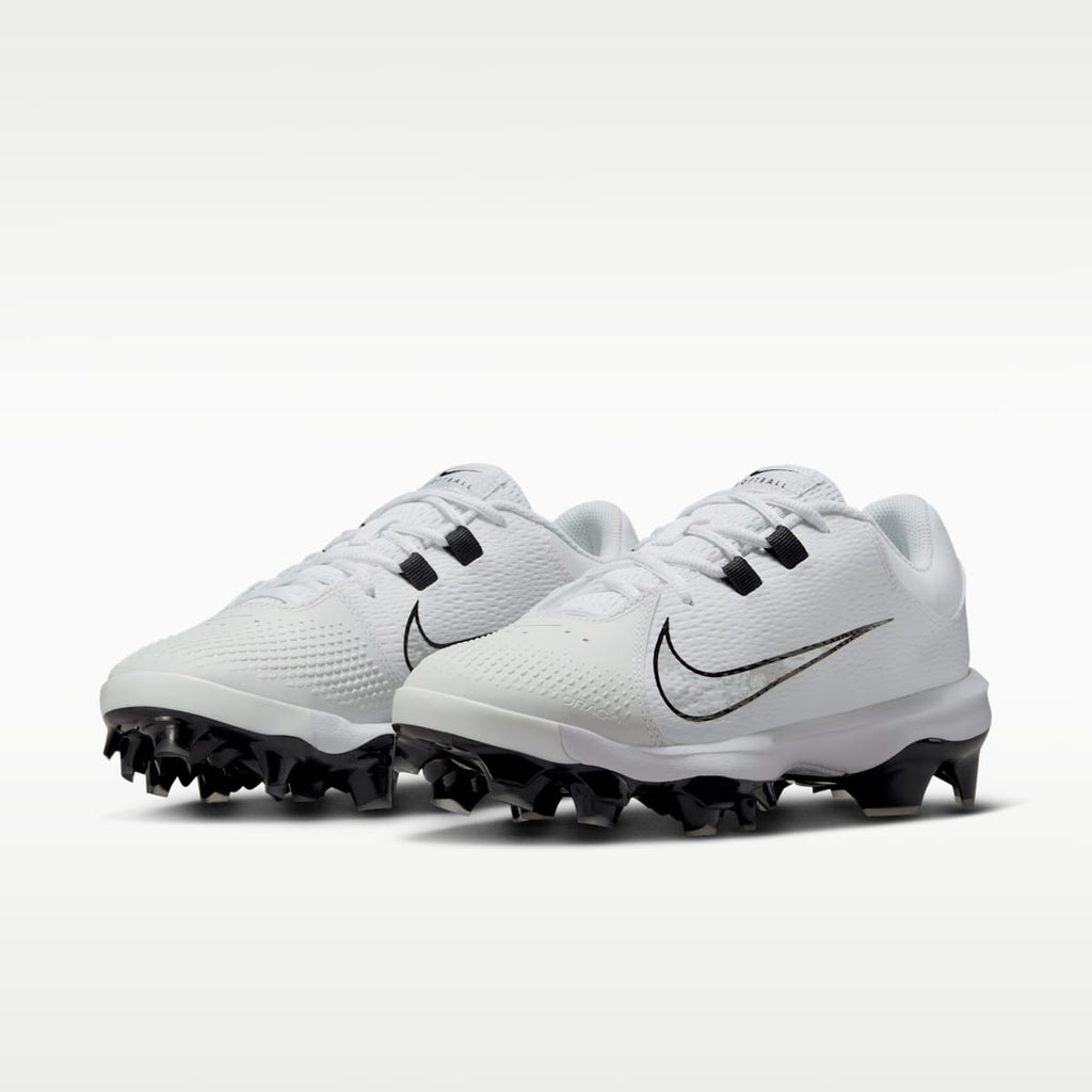 Nike Hyperdiamond 4 Pro MCS Women's Softball Cleats - White/Pure Platinum/Black