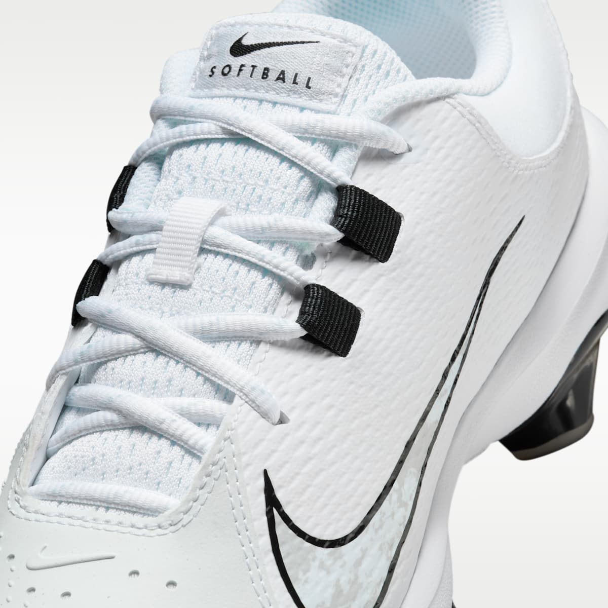 Nike Hyperdiamond 4 Pro Women's Softball Cleats - White/Black/Wolf Grey