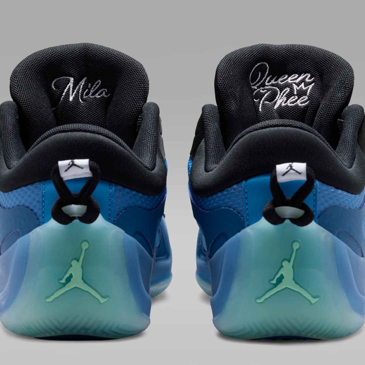 Jordan Heir Series 2 "Queen Phee" Basketball Shoes - True Blue/Baltic Blue/Volt Tint/Black - Image 10