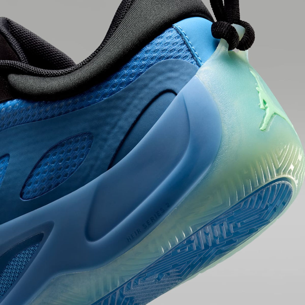Jordan Heir Series 2 "Queen Phee" Basketball Shoes - True Blue/Baltic Blue/Volt Tint/Black - Image 8