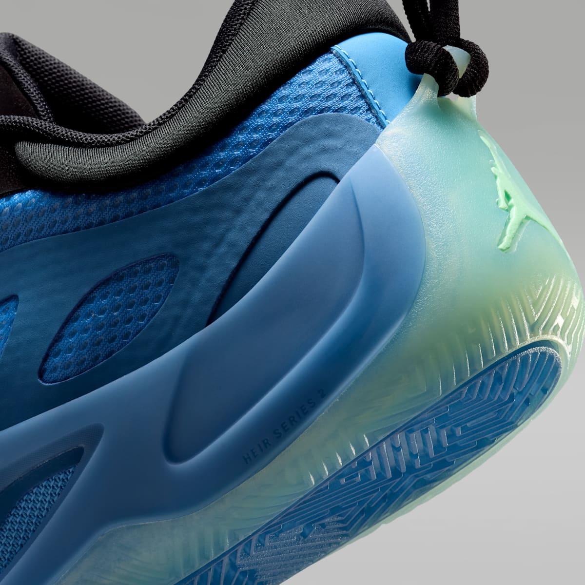 Jordan Heir Series 2 "Queen Phee" Basketball Shoes - True Blue/Baltic Blue/Volt Tint/Black - Image 8