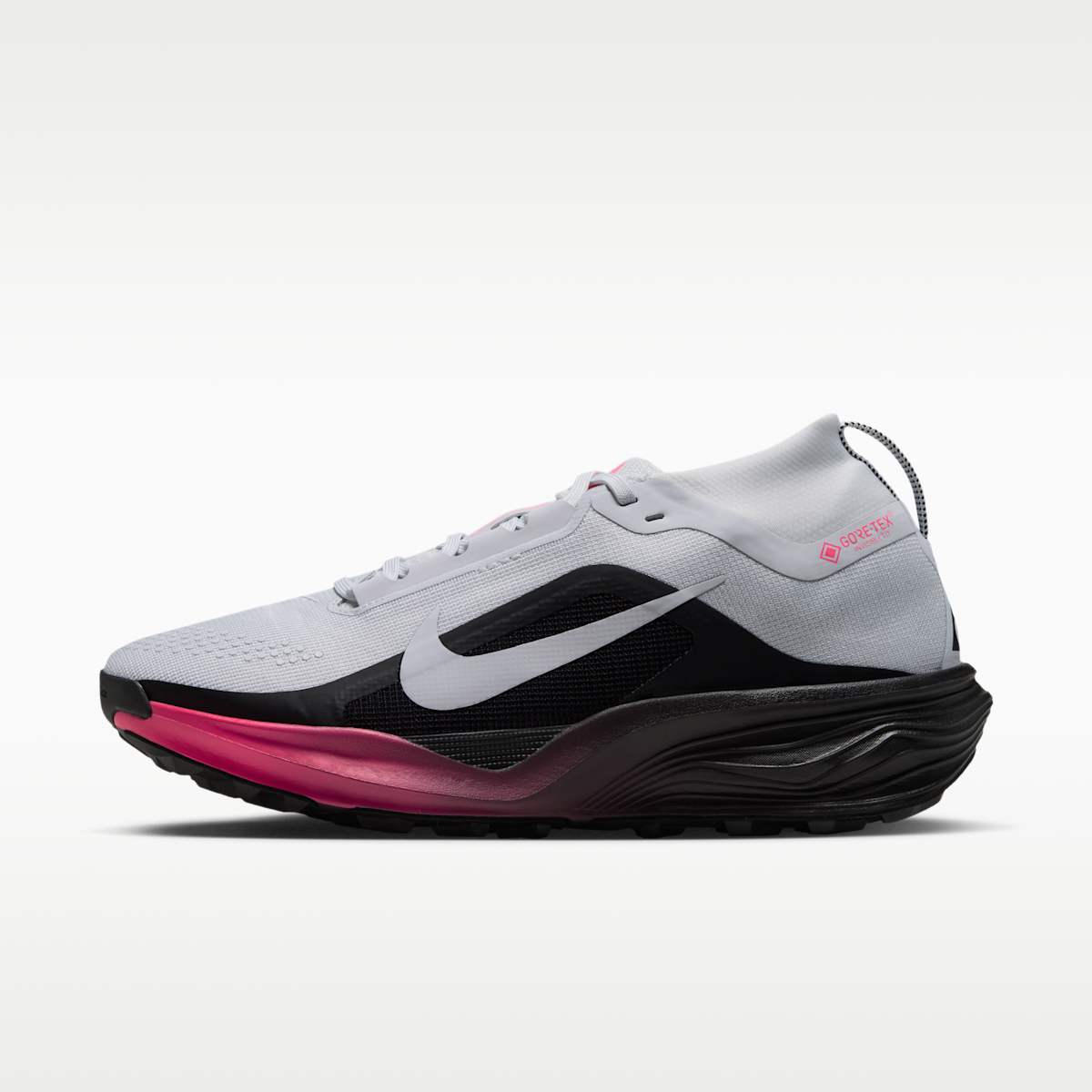 ACG Pegasus Trail GORE-TEX Women's Waterproof Trail Running Shoes - Pure Platinum/Black/Hyper Pink/Pure Platinum