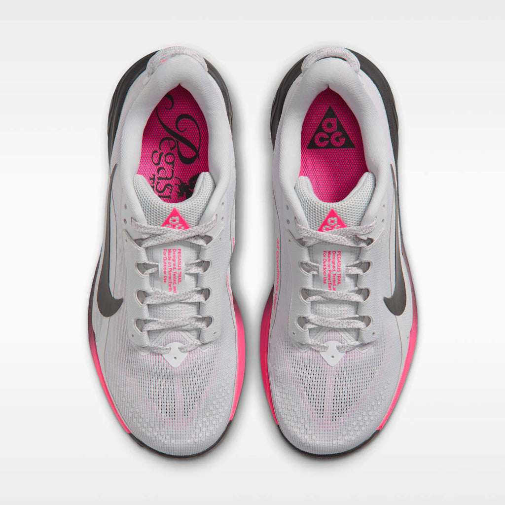 Nike ACG Pegasus Trail Women's Trail Running Shoes - Pure Platinum/Hyper Pink/Hyper Pink/Black