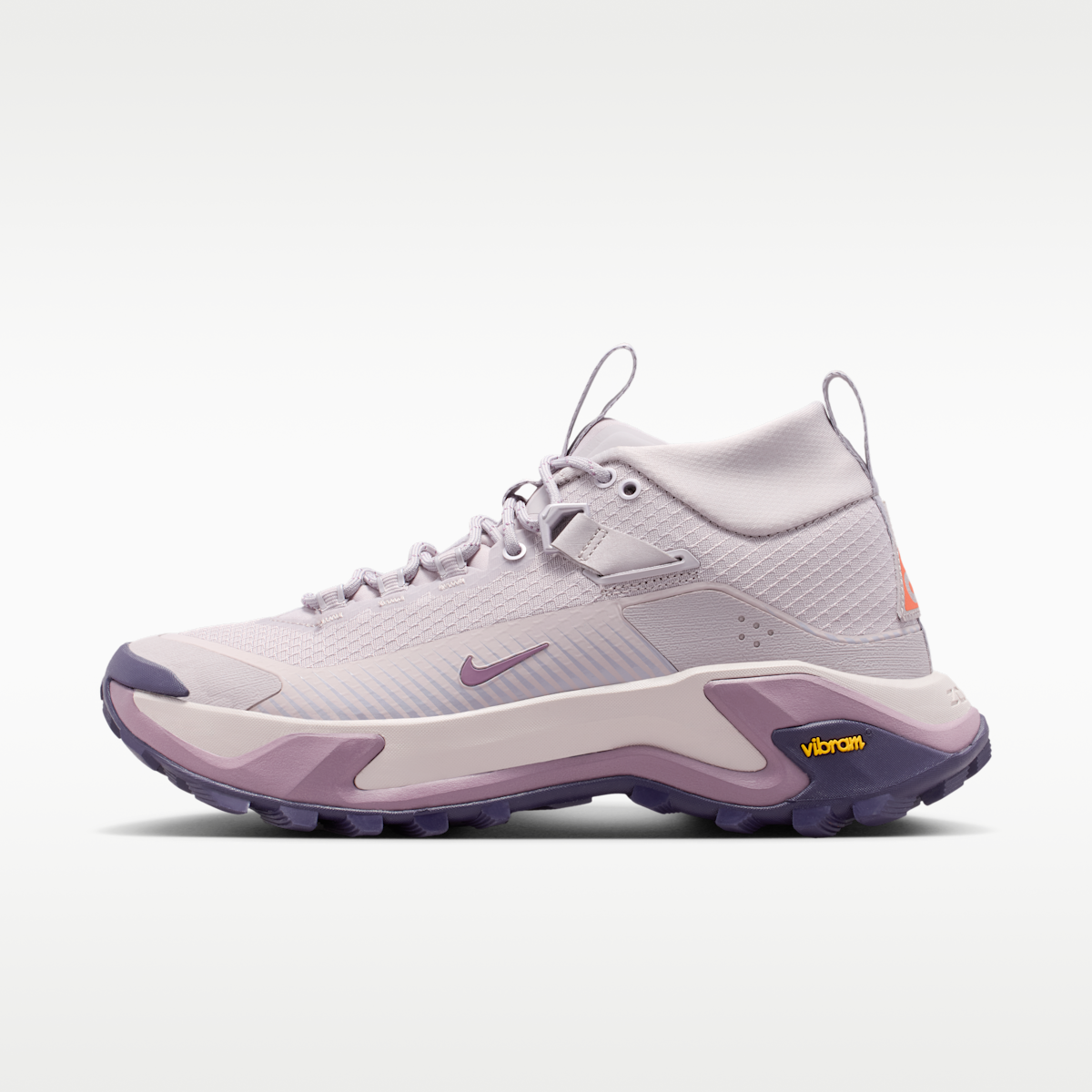 ACG Zegama Hike Women's Hiking Shoes - Silver Lilac/Purple Dynasty/Safety Orange/Violet Dust