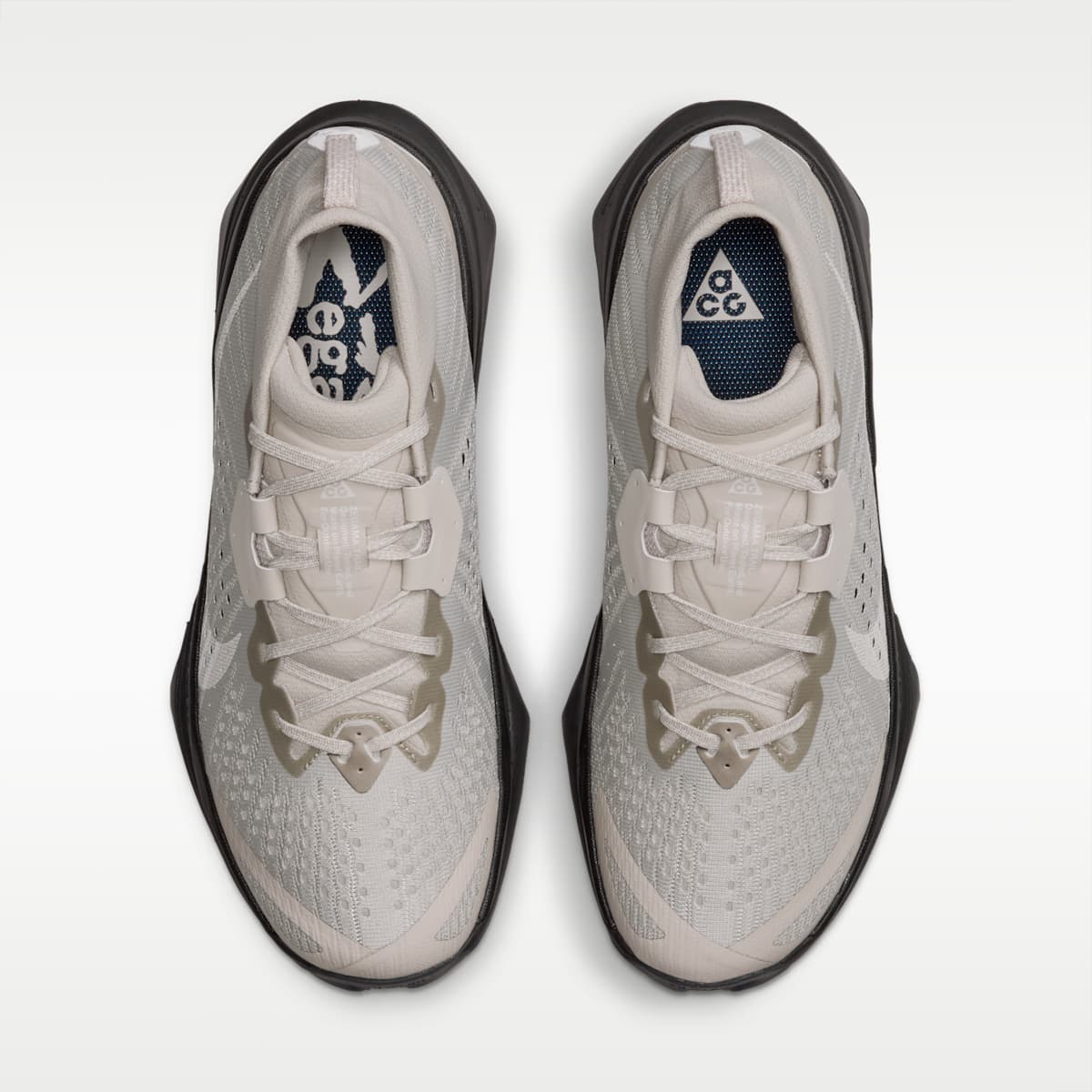 ACG Zegama Trail Women's Trail Running Shoes - Cream II/Black/Anthracite/Light Orewood Brown