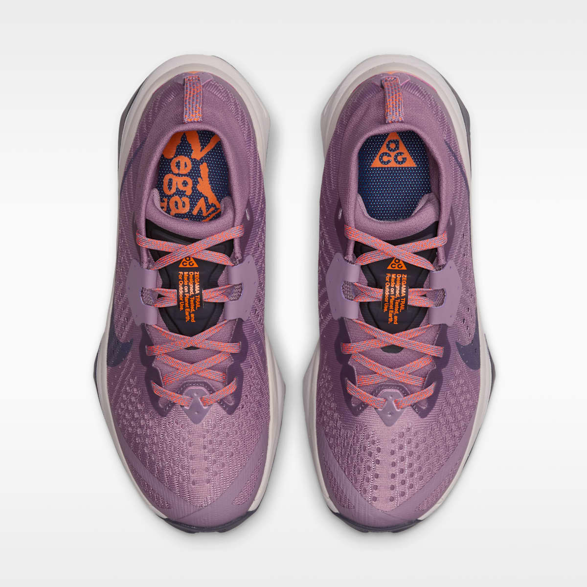 ACG Zegama Trail Women's Trail Running Shoes - Violet Dust/Silver Lilac/Safety Orange/Purple Dynasty