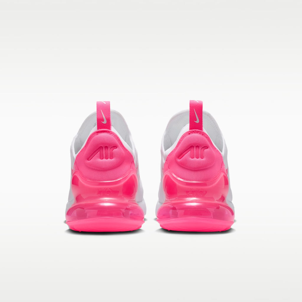 Nike Air Max 270 Women's Shoes - White/White/Hyper Pink
