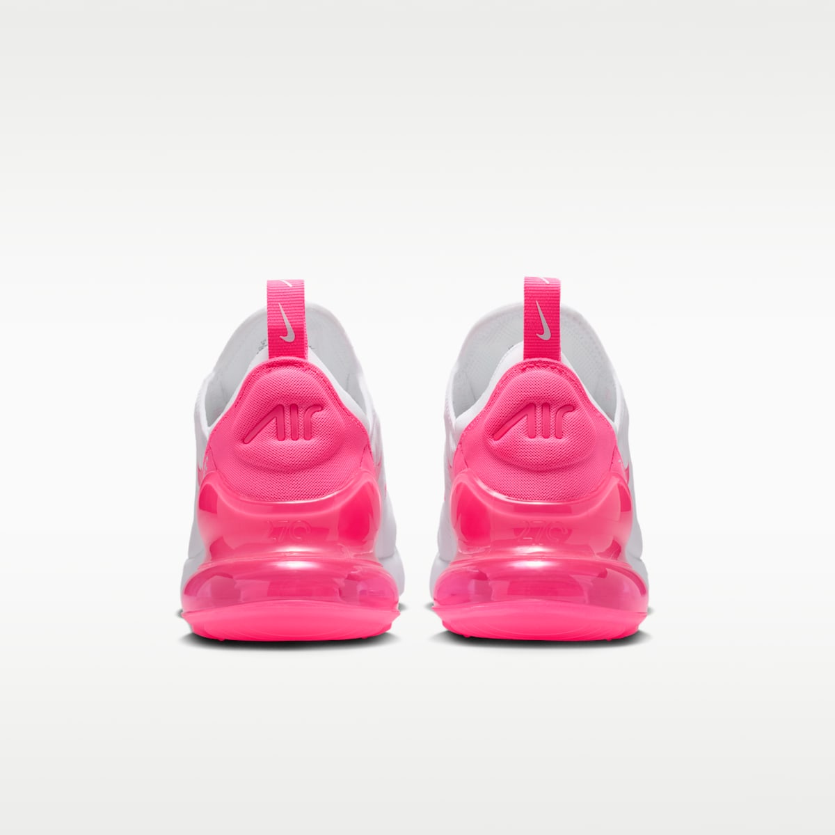 Nike Air Max 270 Women's Shoes - White/White/Hyper Pink