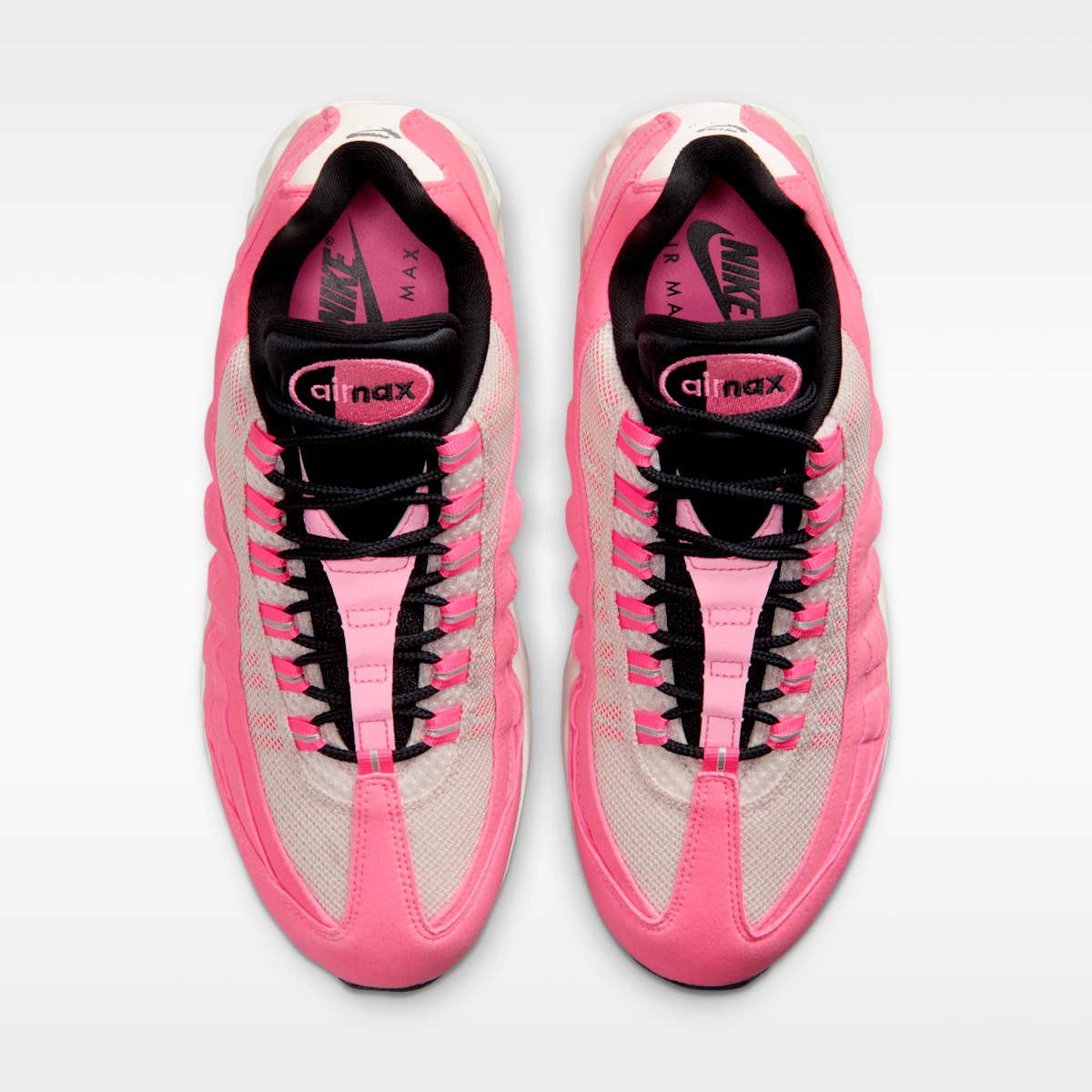 Nike Air Max 95 "Big Bubble" Women's Shoes - Pink Glow/Off Noir/Pearl Pink/Metallic Silver - Image 4