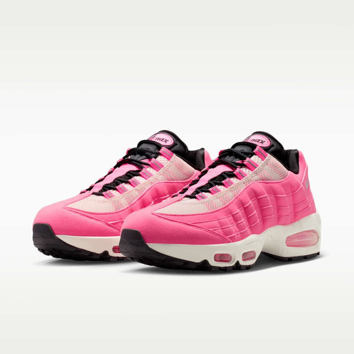 Nike Air Max 95 "Big Bubble" Women's Shoes - Pink Glow/Off Noir/Pearl Pink/Metallic Silver - Image 5