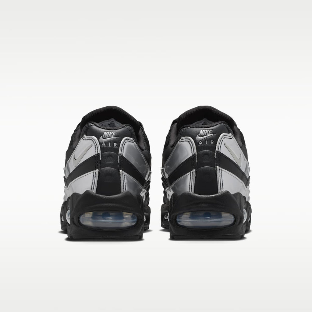 Nike Air Max 95 "Big Bubble"  Women's Shoes - Black/Black/Metallic Silver - Image 6