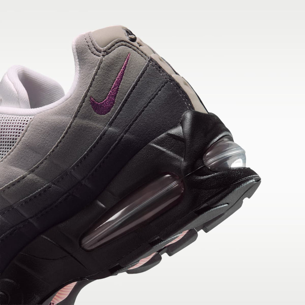 Nike Air Max 95 Big Bubble Women's Shoes - Black/White/Medium Grey/Pink Smoke