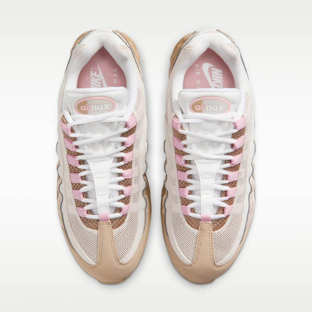 Nike Air Max 95 Big Bubble Women's Shoes - British Khaki/Linen/Sanddrift/Phantom - Image 4