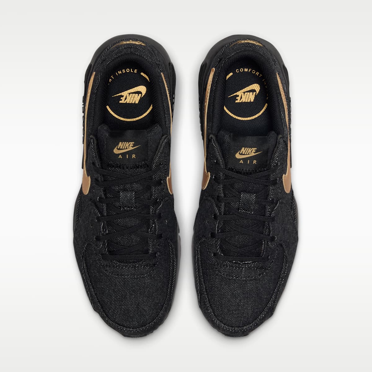 Nike Air Max Excee Women's Shoes - Black/Metallic Gold