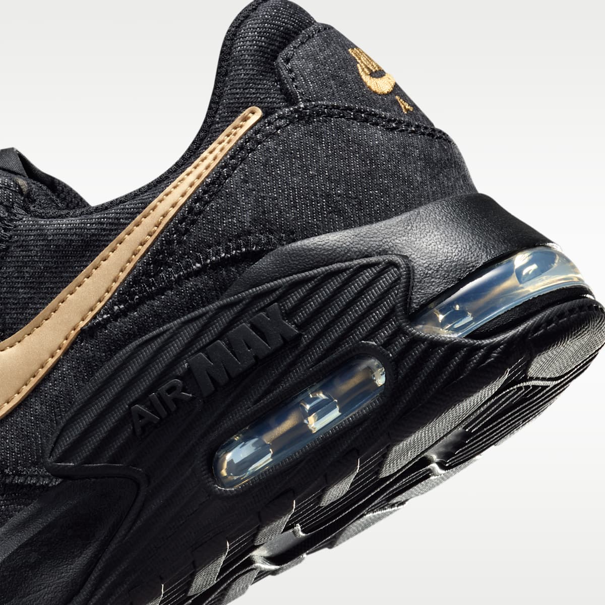 Nike Air Max Excee Women's Shoes - Black/Metallic Gold