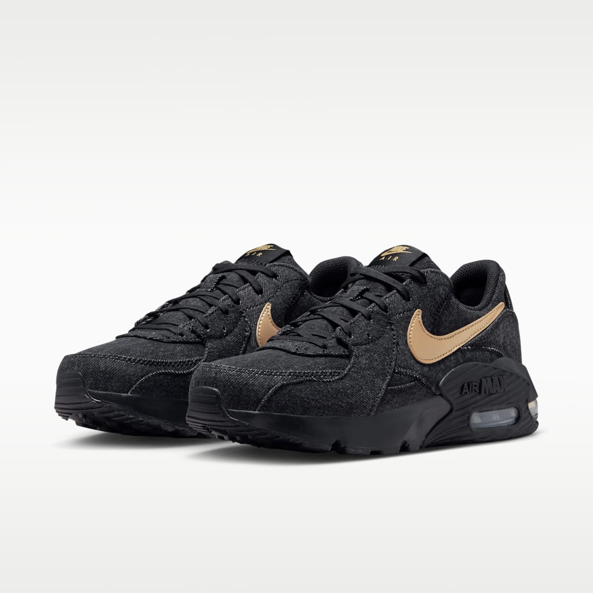 Nike Air Max Excee Women's Shoes - Black/Metallic Gold
