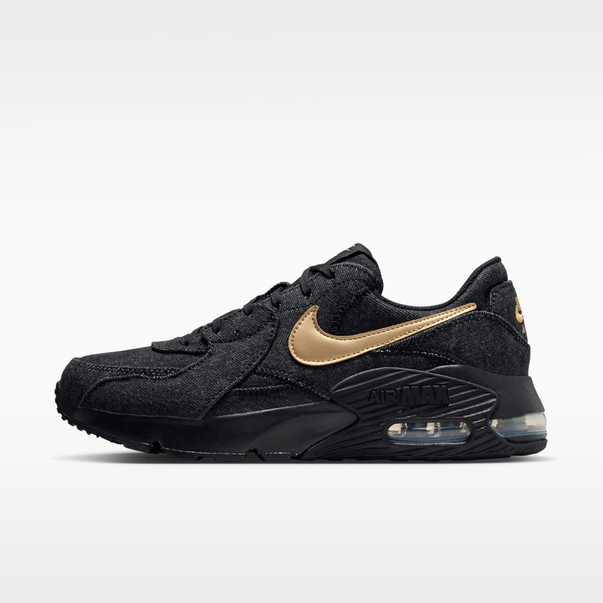 Nike Air Max Excee Women's Shoes - Black/Metallic Gold