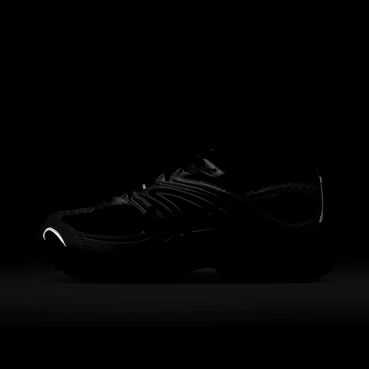 Nike Air Max Moto 2K Women's Shoes with Reflective Accents - Black/Metallic Silver/Anthracite/Black