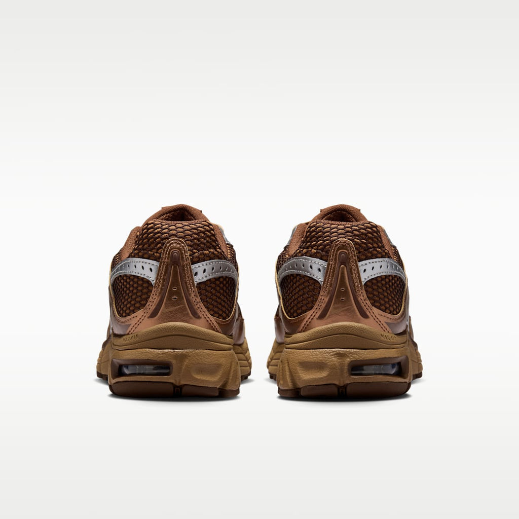 Nike Air Max Moto 2K Women's Shoes with Reflective Accents - Light British Tan/Cacao Wow/Metallic Silver/Dark Driftwood