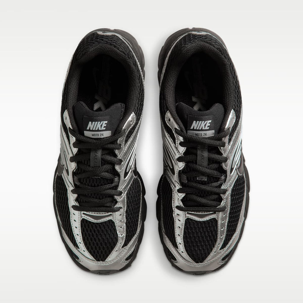 Nike Air Max Moto 2K Women's Shoes with Reflective Accents - Black/Metallic Silver/Anthracite/Black