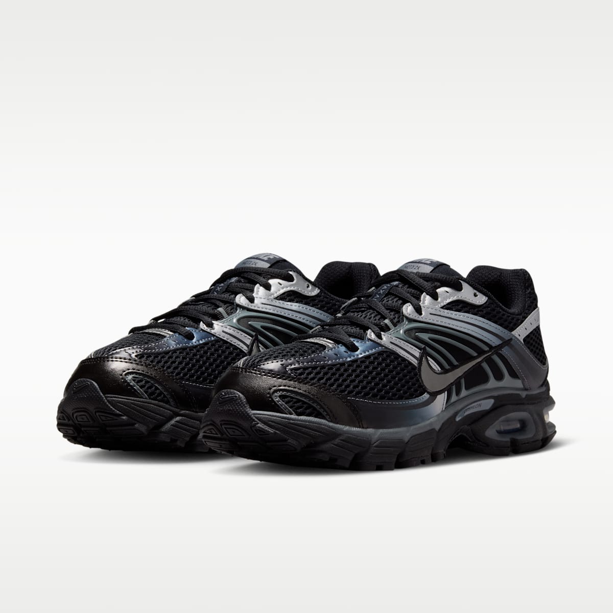 Nike Air Max Moto 2K Women's Shoes - Black/Metallic Silver/Smoke Grey