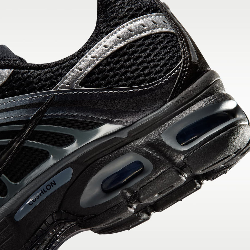 Nike Air Max Moto 2K Women's Shoes - Black/Metallic Silver/Smoke Grey