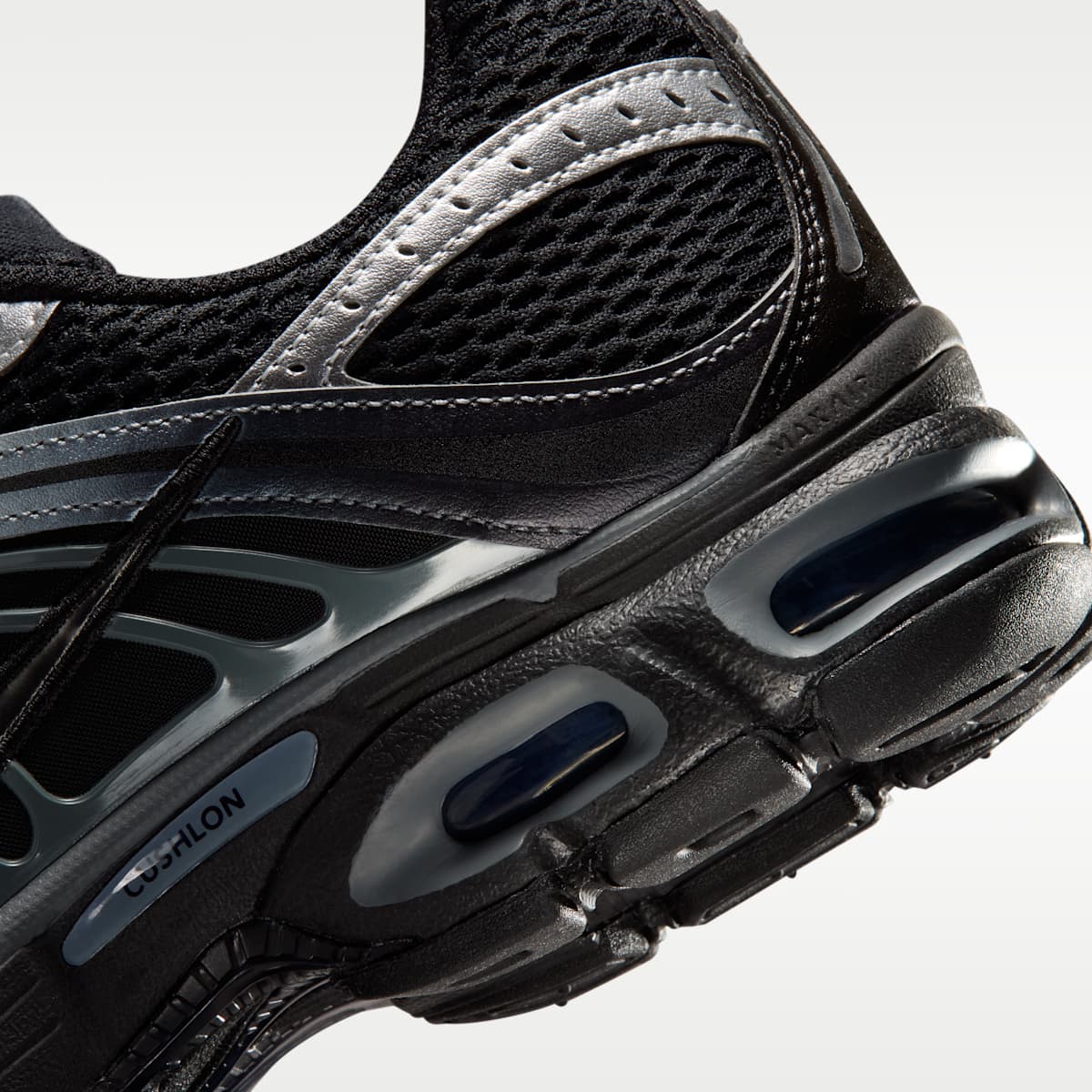 Nike Air Max Moto 2K Women's Shoes - Black/Metallic Silver/Smoke Grey