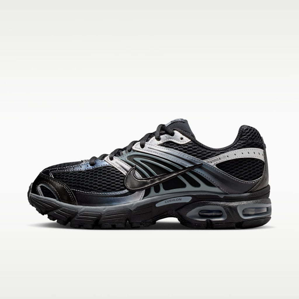 Nike Air Max Moto 2K Women's Shoes - Black/Metallic Silver/Smoke Grey