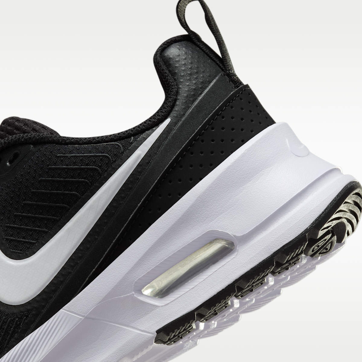 Nike Air Max Nuaxis Women's Shoes - Black/Dark Grey/Comet Red/White
