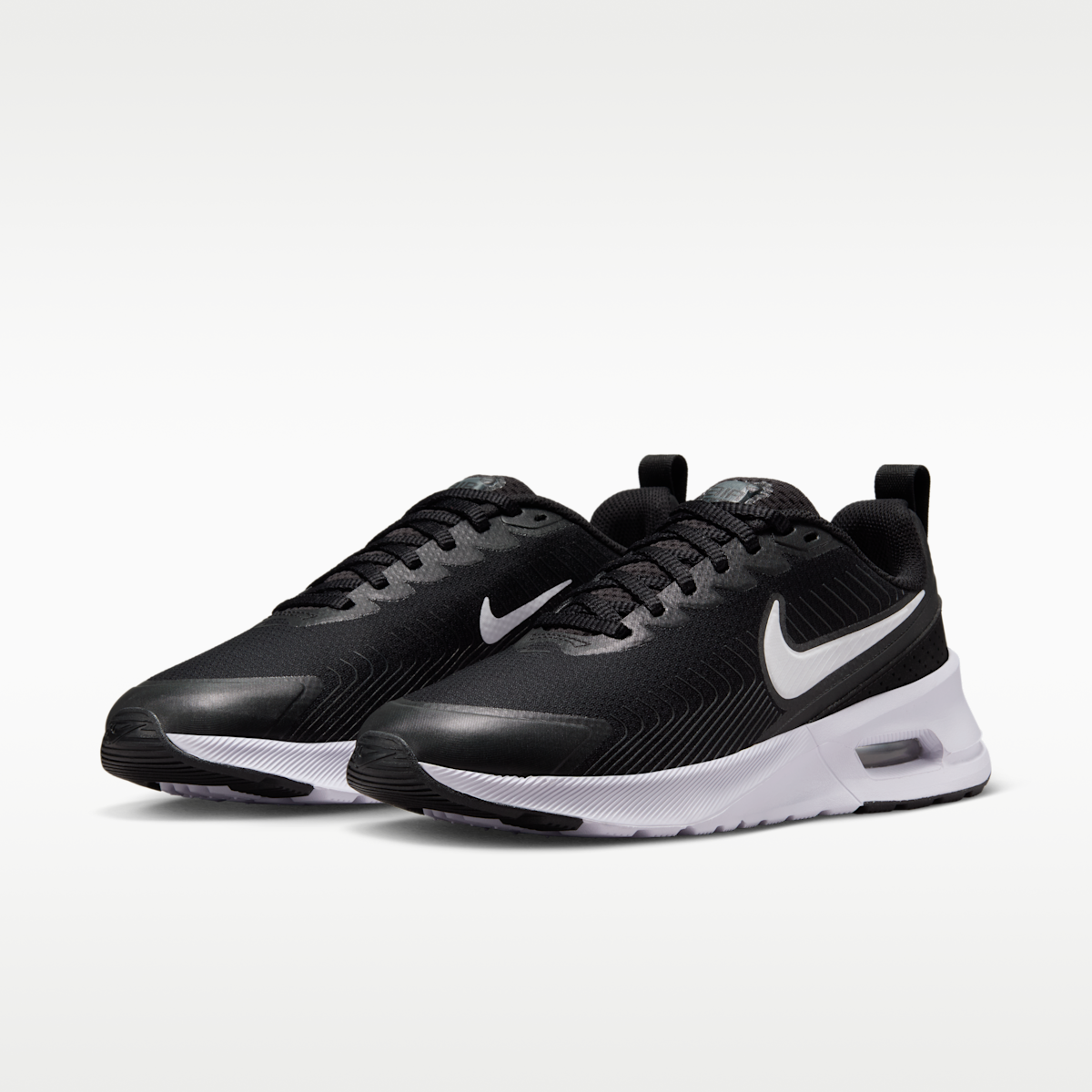 Nike Air Max Nuaxis Women's Shoes - Black/Dark Grey/Comet Red/White