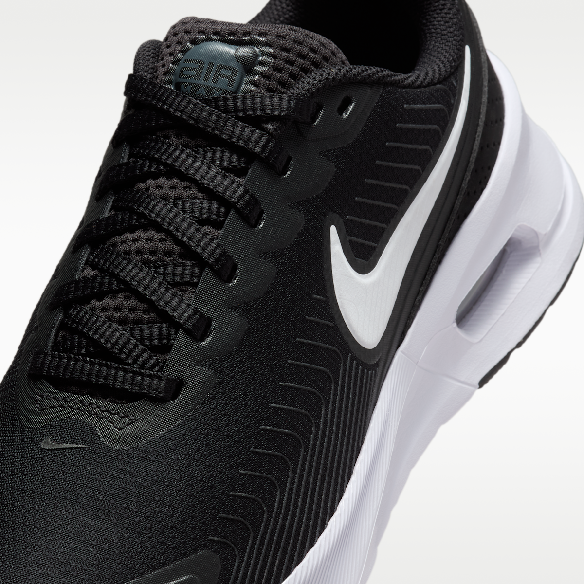 Nike Air Max Nuaxis Women's Shoes - Black/Dark Grey/Comet Red/White