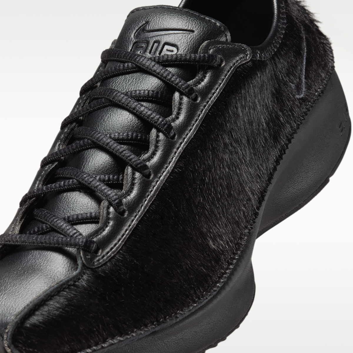 Nike Air Superfly LX Pony Hair Leather Women's Shoes - Black/Photon Dust/Off Noir