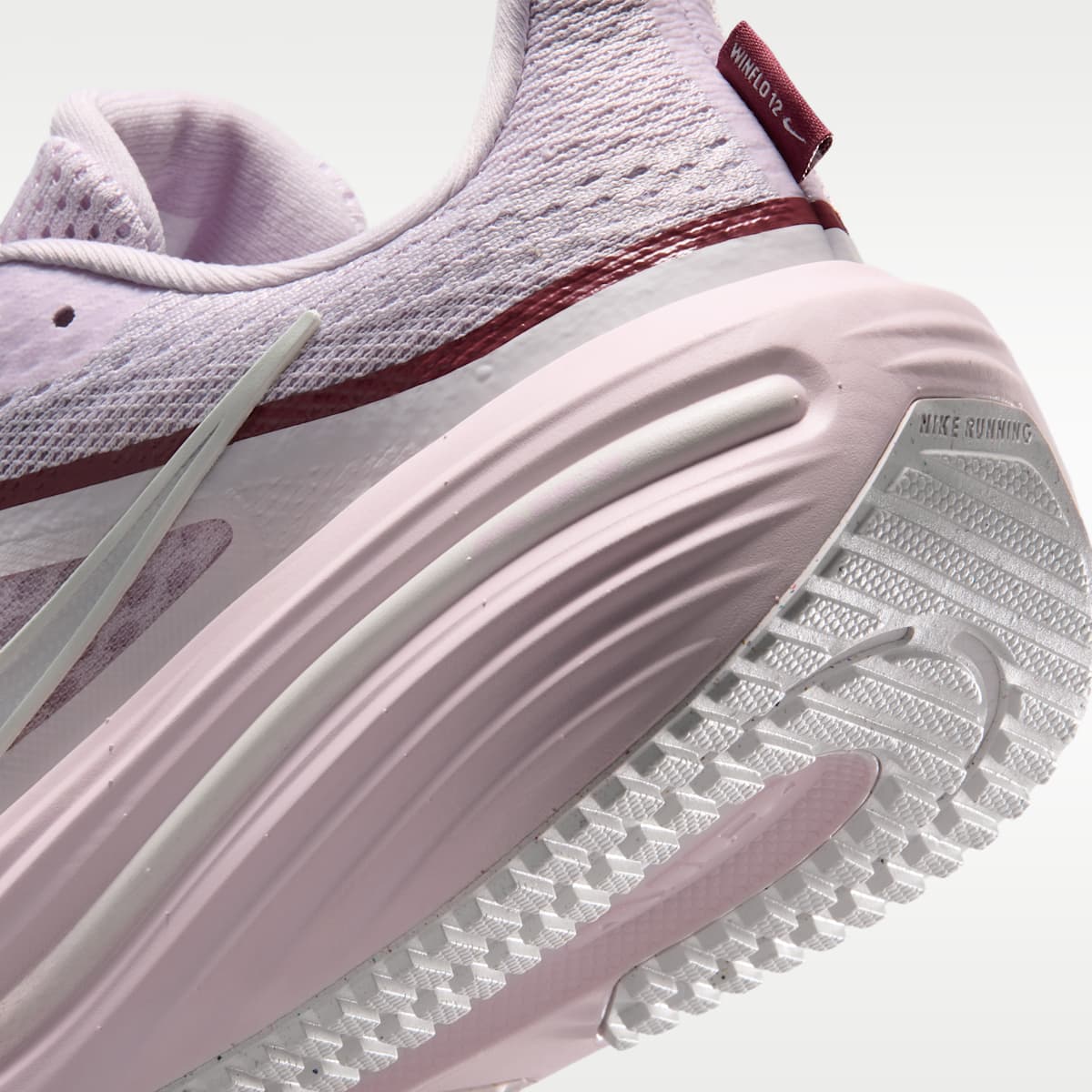 Nike Winflo 12 Women's Road Running Shoes - Bleached Lilac/Pearl Pink/Pink Smoke/Sail