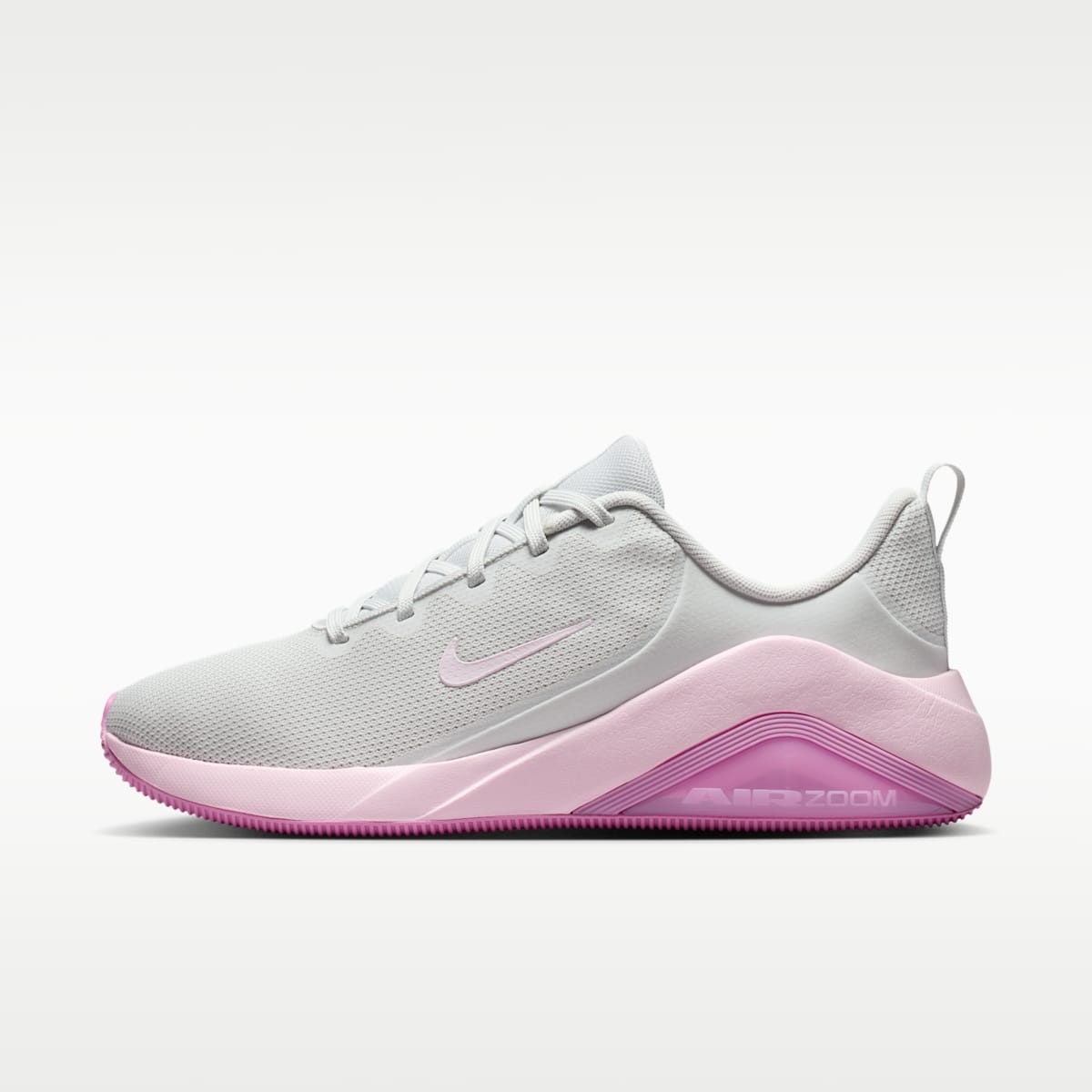 Nike Bella 7 Women's Workout Shoes - Photon Dust/Light Magenta/Pink Foam