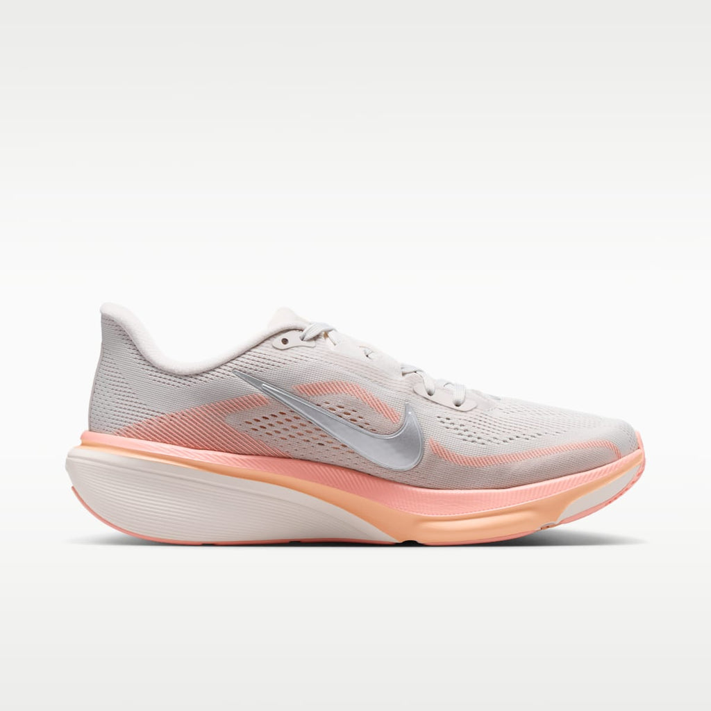 Nike Pegasus 42 Women's Road Running Shoes - Light Bone/Arctic Orange/Chalk/Metallic Silver