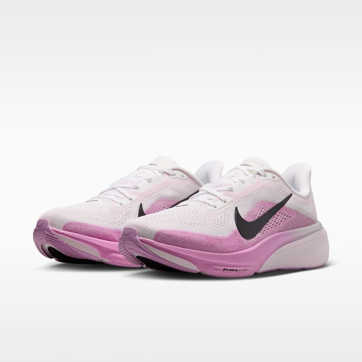 Nike Pegasus 42 Women's Road Running Shoes - White/Light Magenta/Bleached Lilac/Black