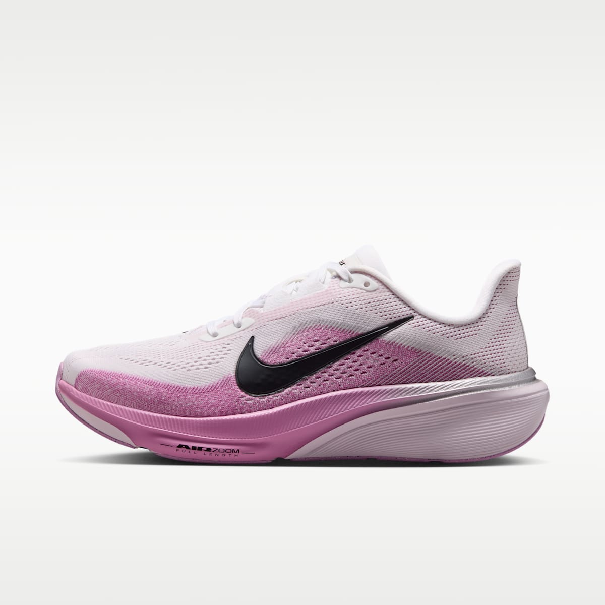 Nike Pegasus 42 Women's Road Running Shoes - White/Light Magenta/Bleached Lilac/Black