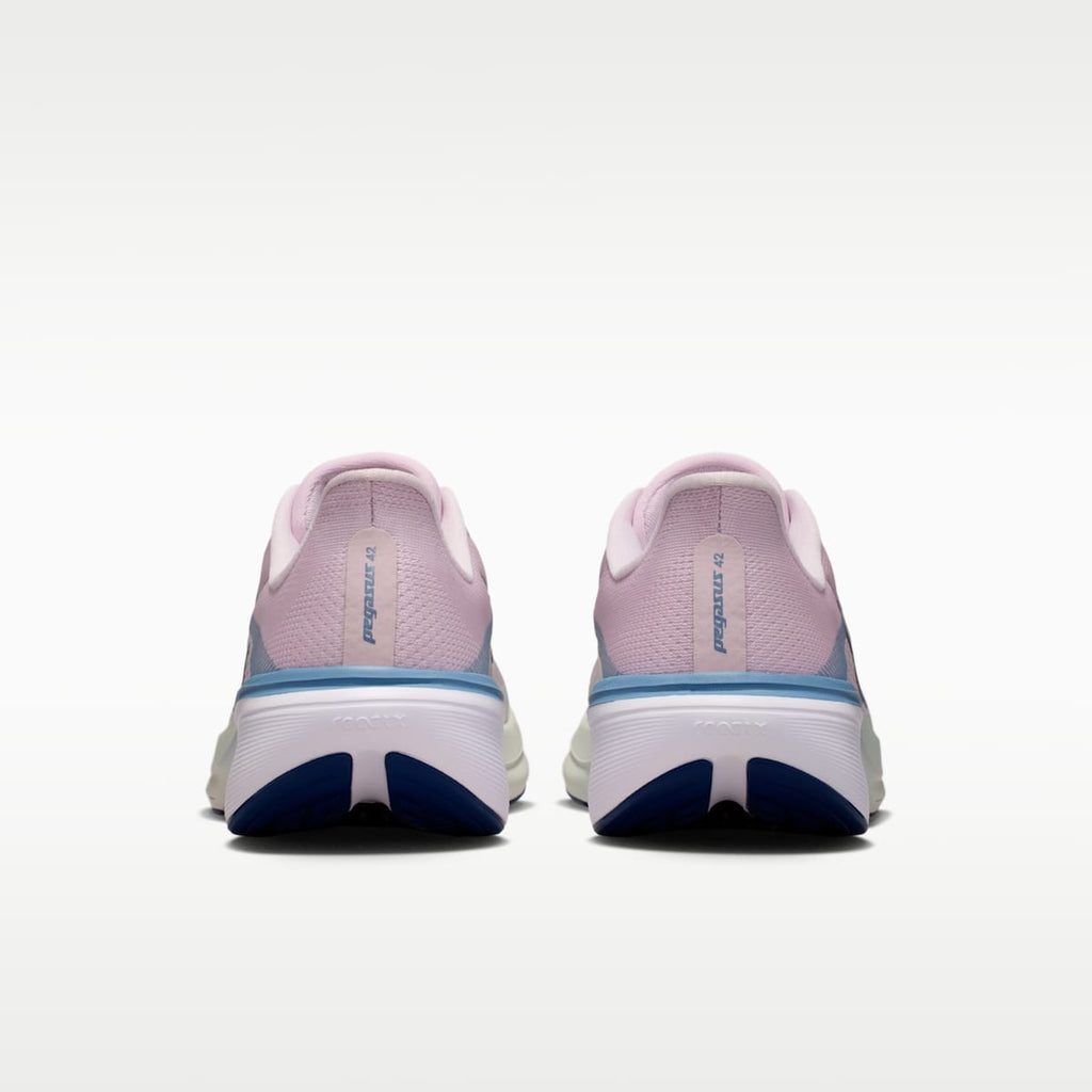 Nike Pegasus 42 Women's Road Running Shoes - Bleached Lilac/Work Blue/Barely Green/Blue Void