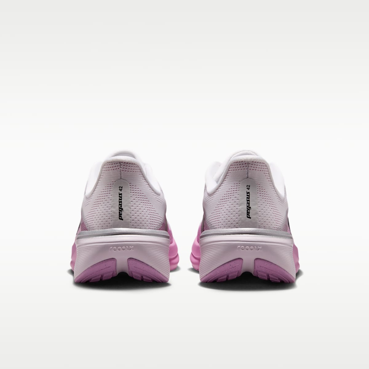 Nike Pegasus 42 Women's Road Running Shoes - White/Light Magenta/Bleached Lilac/Black