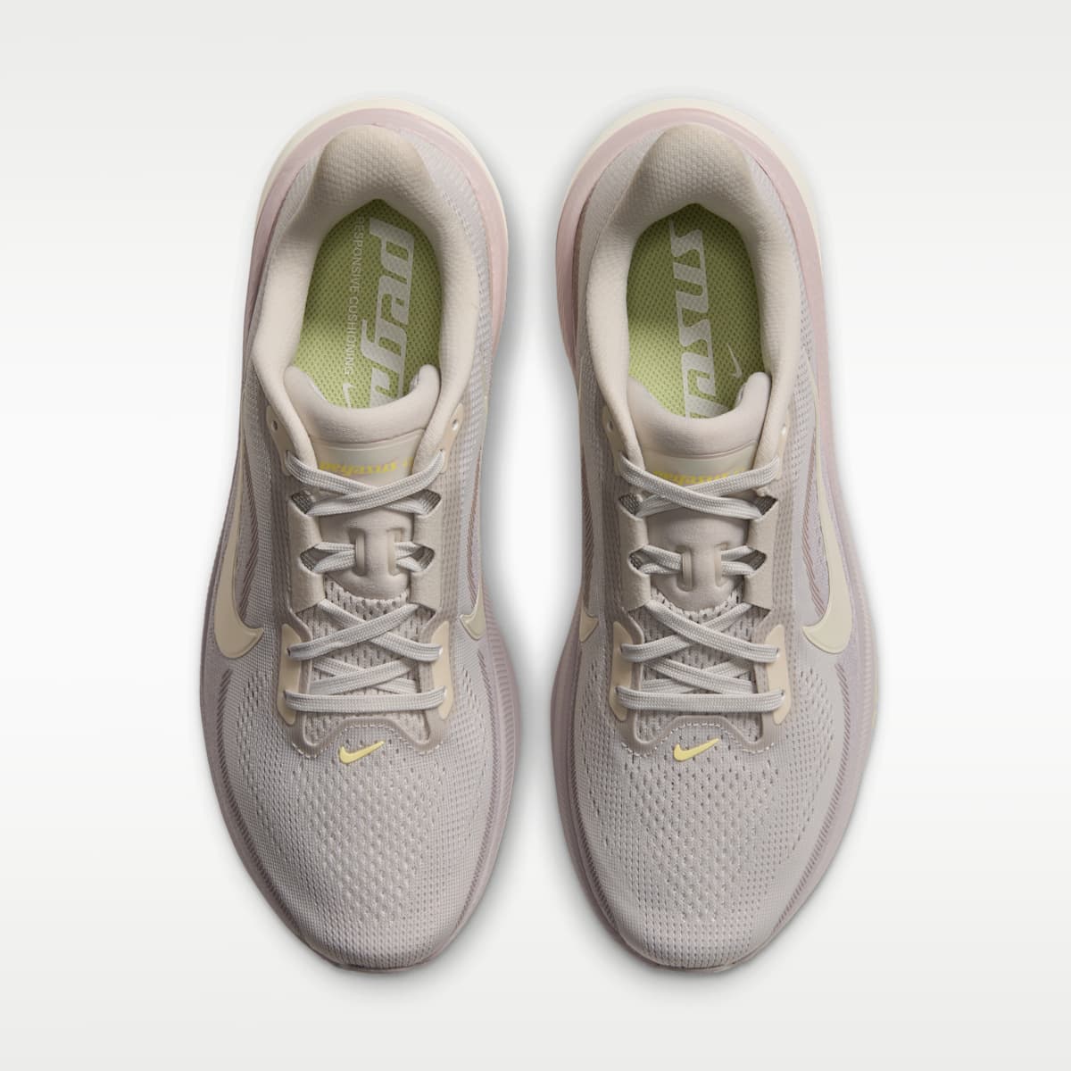 Nike Pegasus 42 Women's Road Running Shoes - Light Bone/Silver Lilac/Particle Rose/Sail