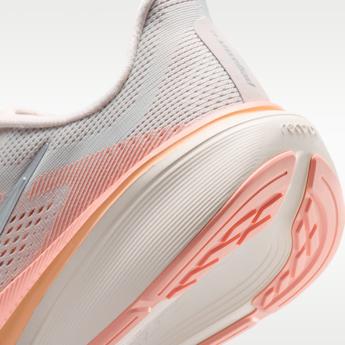Nike Pegasus 42 Women's Road Running Shoes - Light Bone/Arctic Orange/Chalk/Metallic Silver